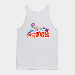 severance series Tramell Tillman as Milchick fan works graphic design by ironpalette Tank Top